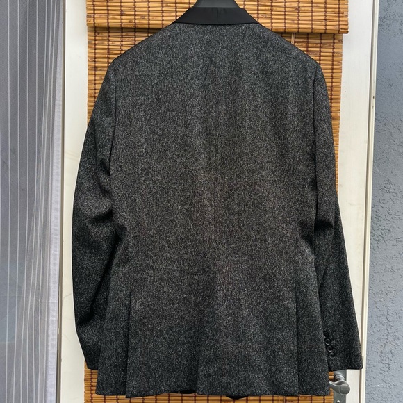 J. Ferrar Dinner Jacket Charcoal Sparkle - Picture 5 of 5